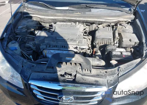 2010 Hyundai Elantra Gls from USA, damaged, VIN KMHDU4AD7AU842953